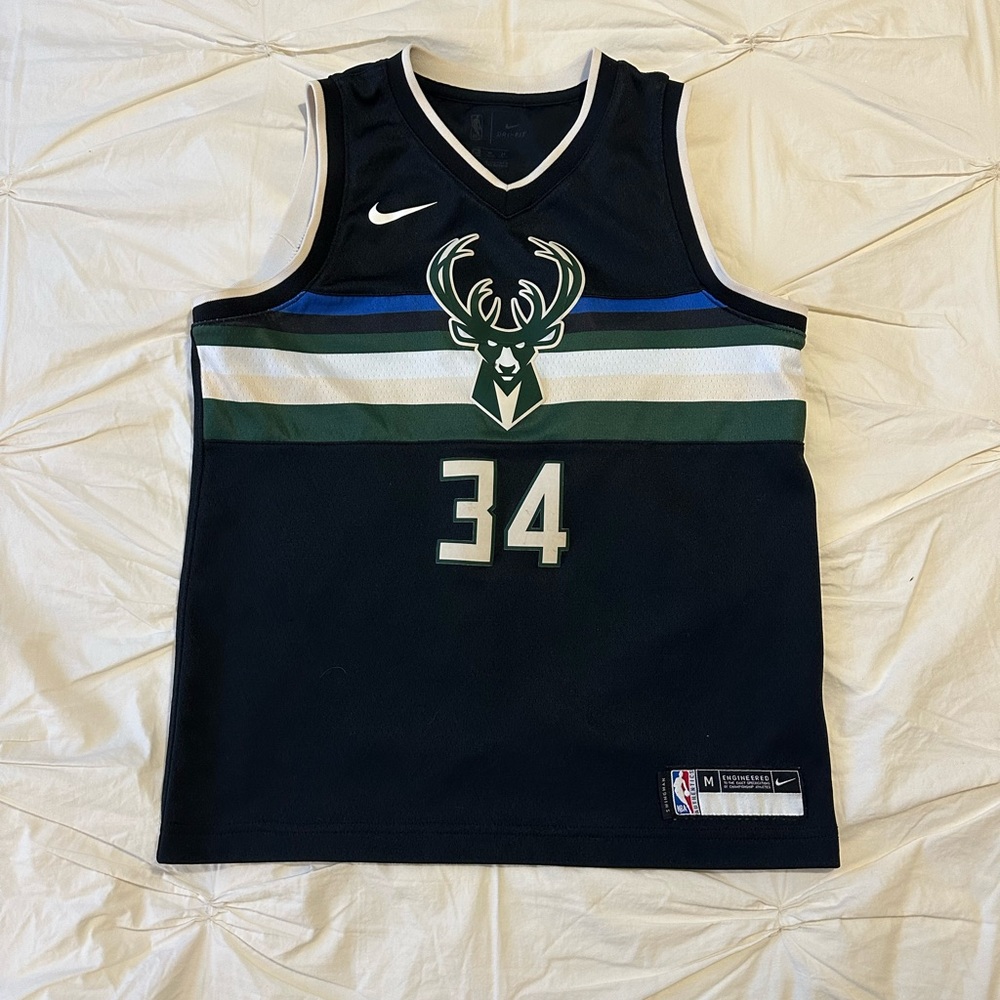 Milwaukee Bucks Kids Basketball Jersey